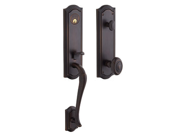 Baldwin Bethpage Handleset Venetian Bronze 112