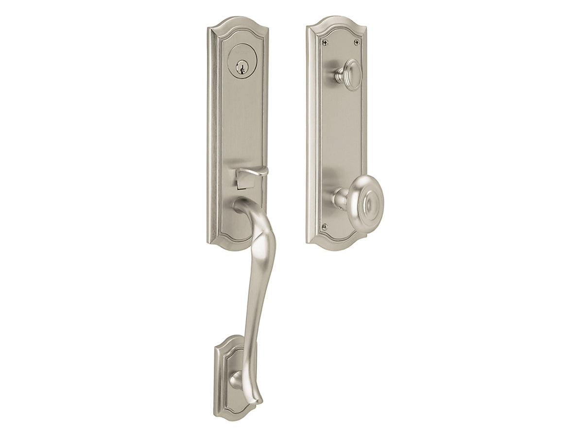 Baldwin Bethpage Handleset Satin Nickel 150
