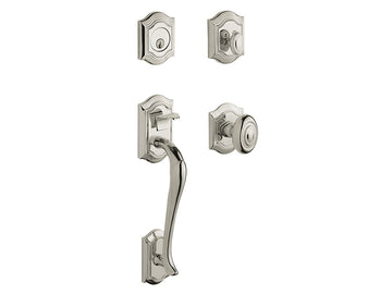 Baldwin Bethpage Sectional Trim Polished Nickel with Lifetime Finish 055