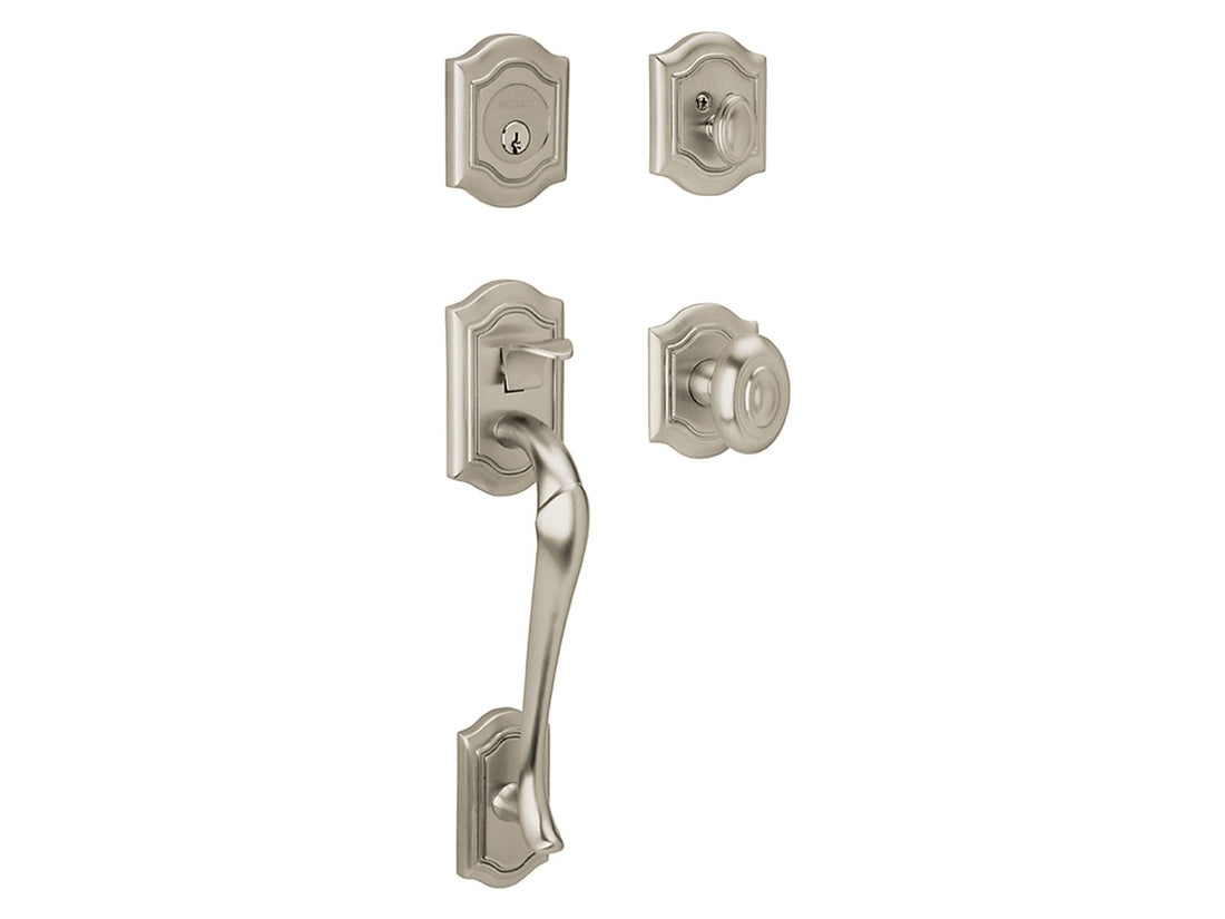 Baldwin Bethpage Sectional Trim Satin Nickel with Lifetime Finish 056