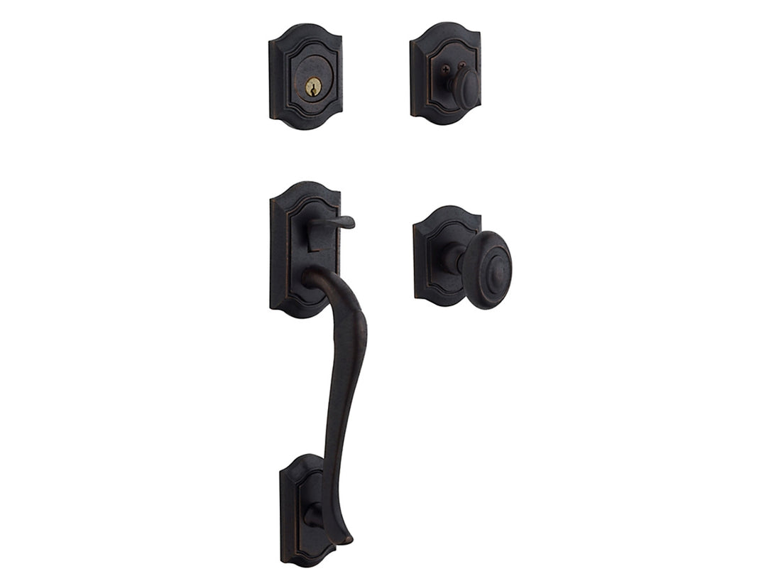 Baldwin Bethpage Sectional Trim Distressed Oil-Rubbed Bronze 402