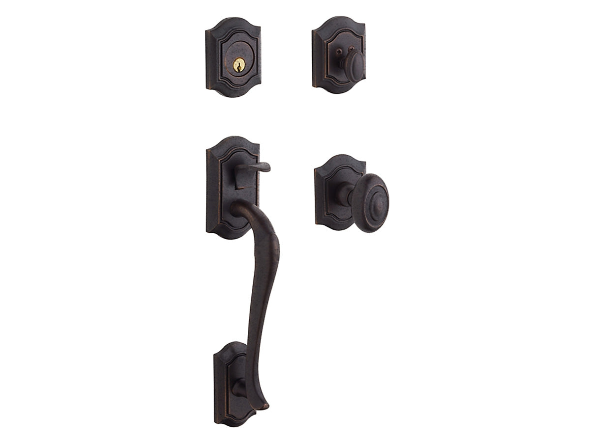 Baldwin Bethpage Sectional Trim Distressed Venetian Bronze 412