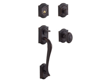 Baldwin Bethpage Sectional Trim Distressed Venetian Bronze 412