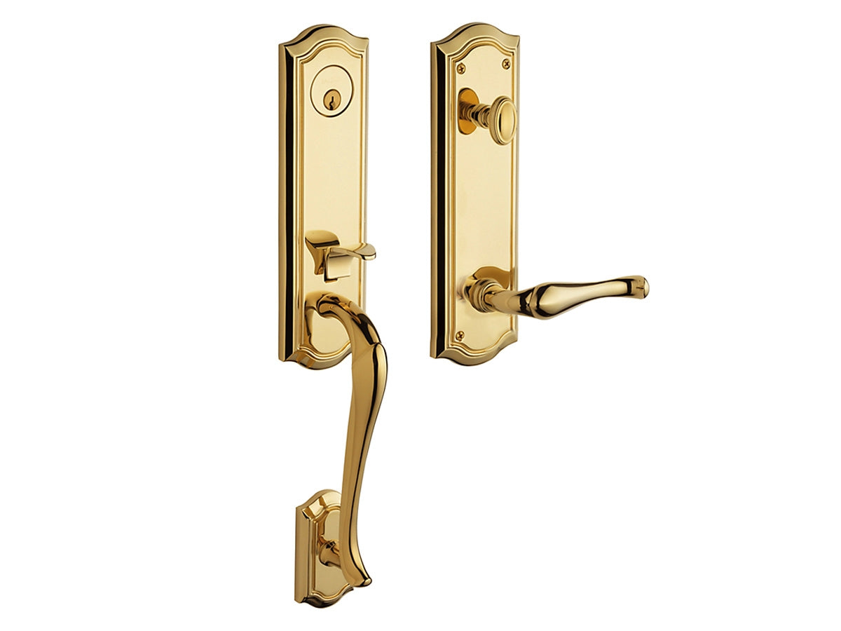 Baldwin Bethpage Handleset Lifetime Polished Brass 003
