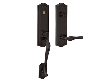 Baldwin Bethpage Handleset Oil-Rubbed Bronze 102