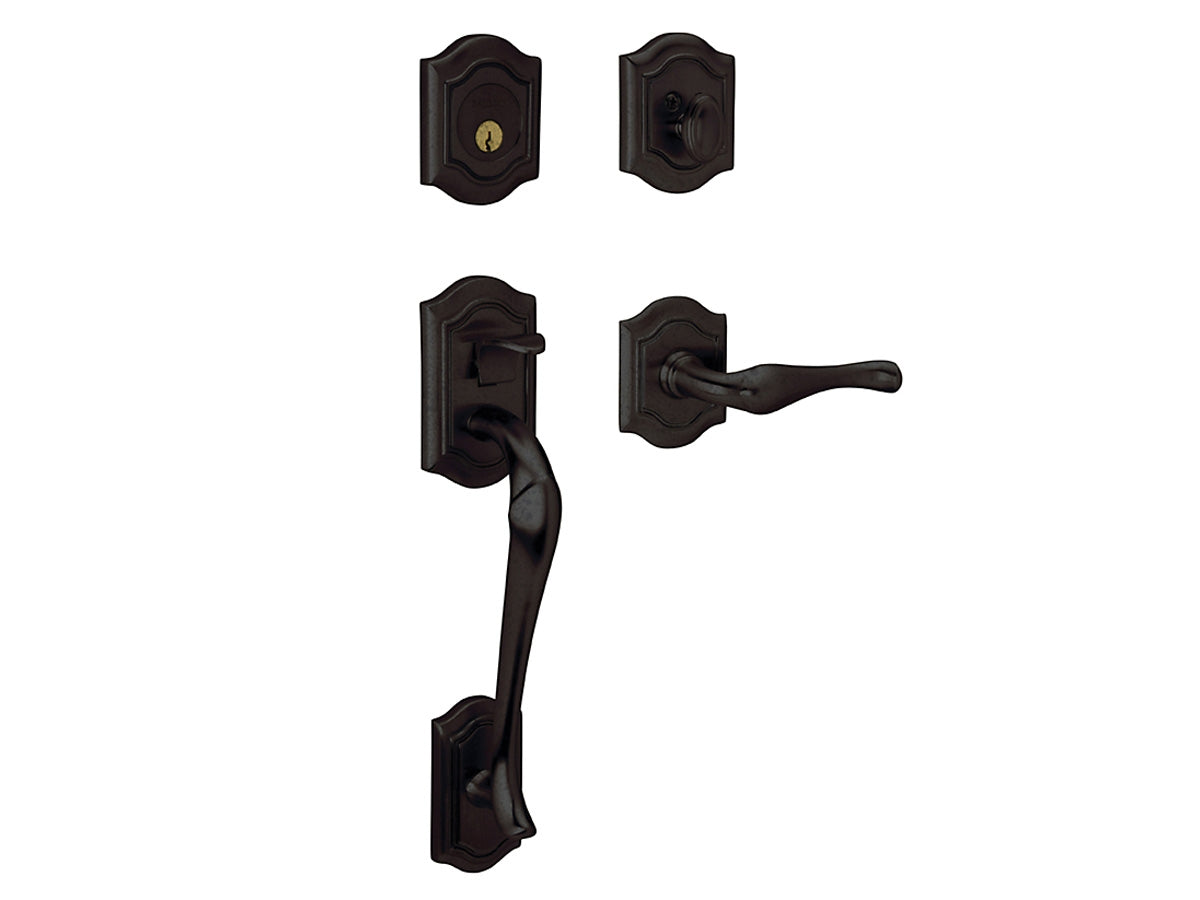 Baldwin Bethpage Sectional Trim Distressed Oil-Rubbed Bronze 402