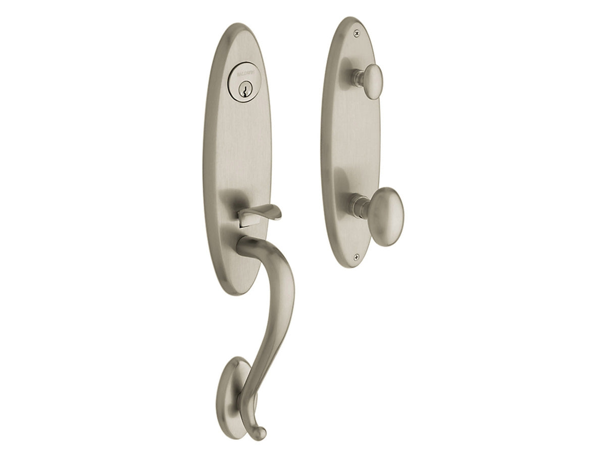 Baldwin Blakely Handleset Satin Nickel 150