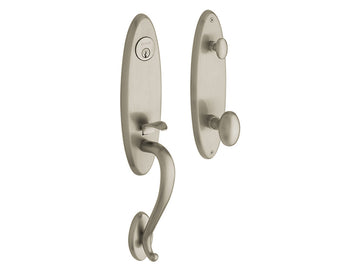 Baldwin Blakely Handleset Satin Nickel 150