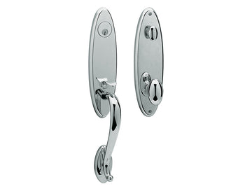 Baldwin Blakely Handleset Polished Chrome 260