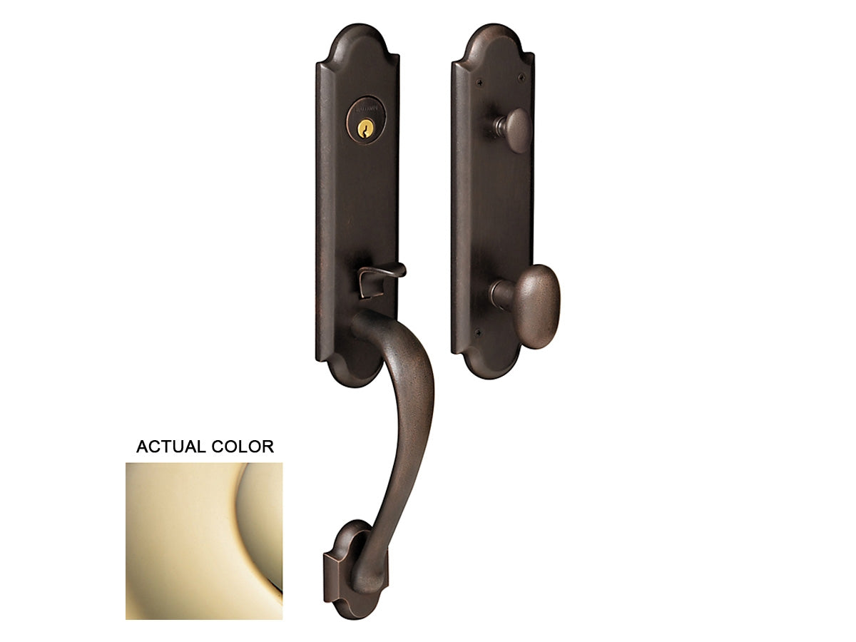 Baldwin Boulder 3/4 Handleset Lifetime Polished Brass 003