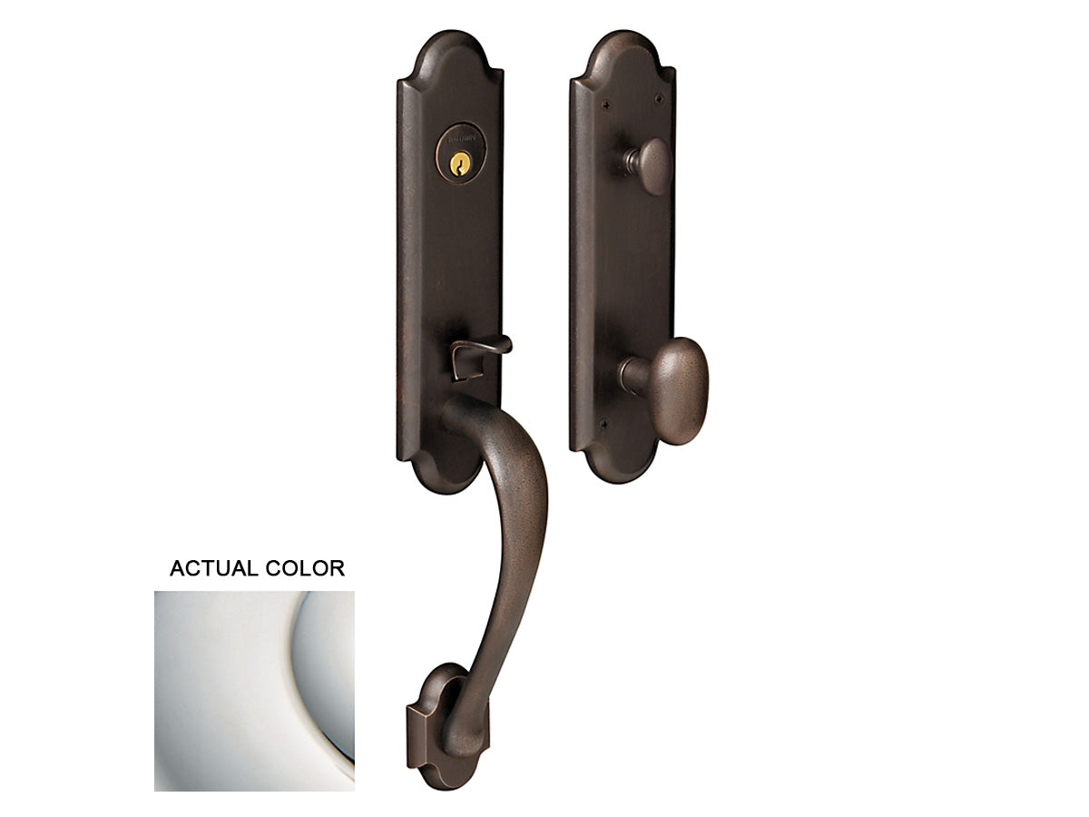 Baldwin Boulder 3/4 Handleset Polished Nickel with Lifetime Finish 055