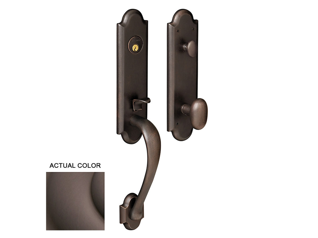 Baldwin Boulder 3/4 Handleset Venetian Bronze 112