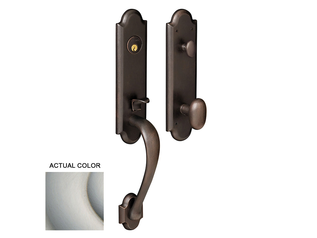 Baldwin Boulder 3/4 Handleset Satin Nickel 150