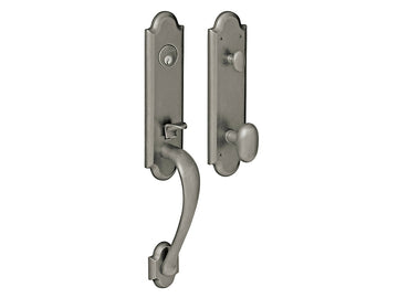 Baldwin Boulder 3/4 Handleset Distressed Antique Nickel 452