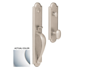 Baldwin Boulder Full Handleset Polished Chrome 260