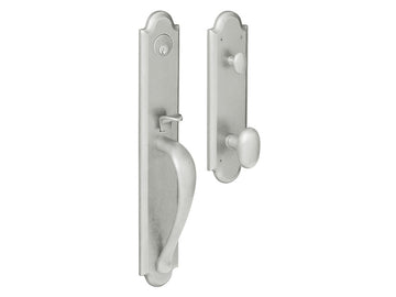 Baldwin Boulder Full Handleset Satin Chrome 264