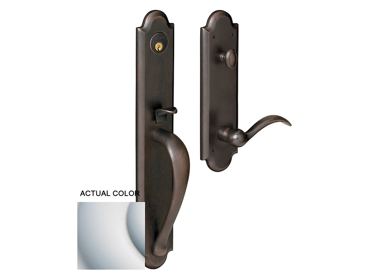 Baldwin Boulder Full Handleset Satin Chrome 264