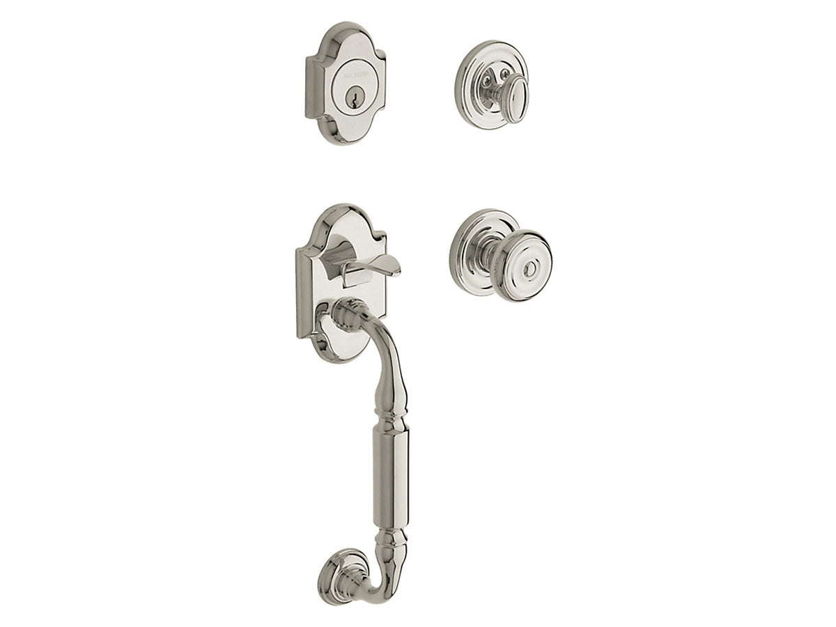 Baldwin Canterbury Sectional Trim Polished Nickel with Lifetime Finish 055