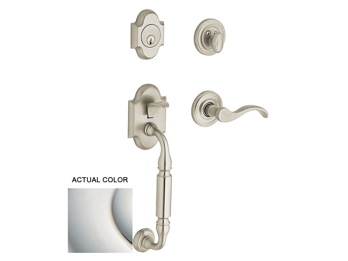 Baldwin Canterbury Sectional Trim Polished Nickel with Lifetime Finish 055