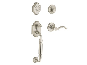 Baldwin Canterbury Sectional Trim Satin Nickel 150