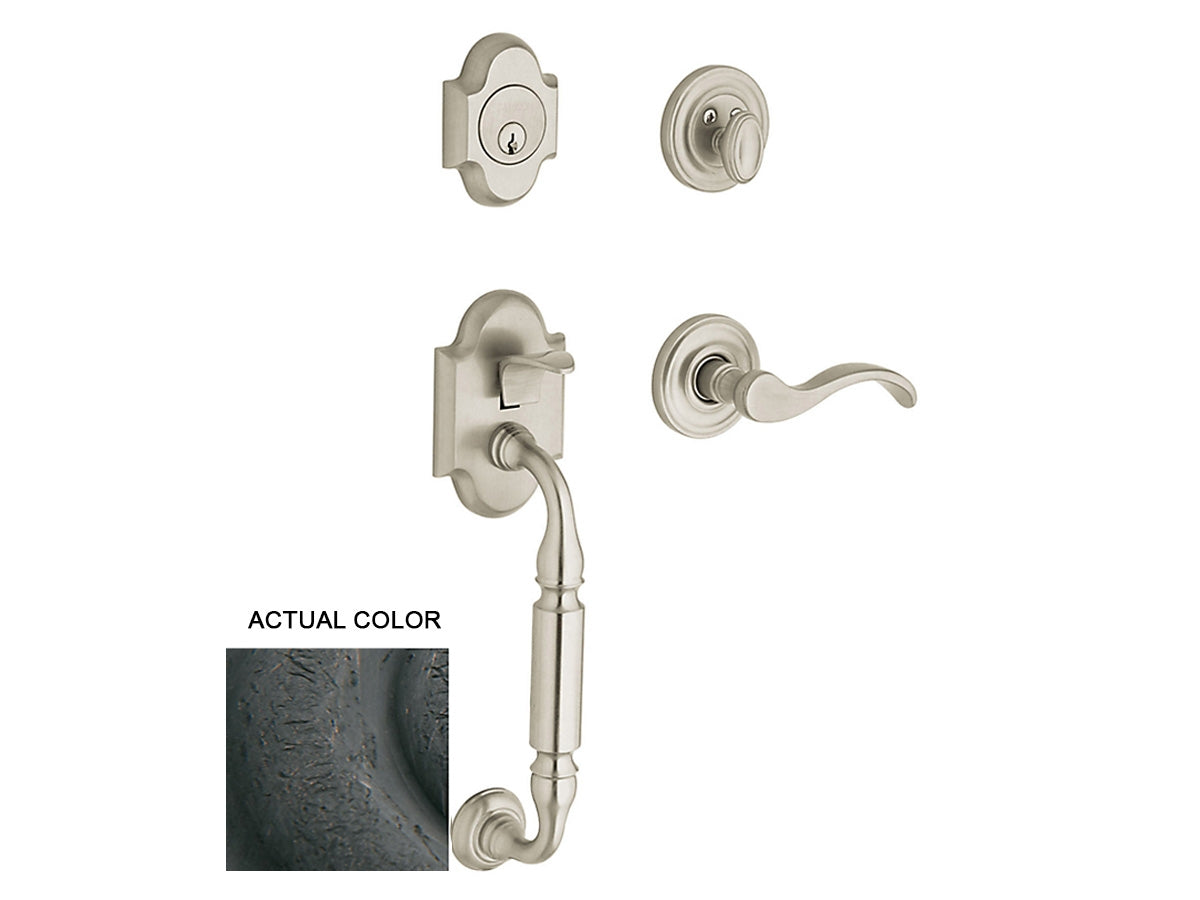 Baldwin Canterbury Sectional Trim Distressed Oil-Rubbed Bronze 402