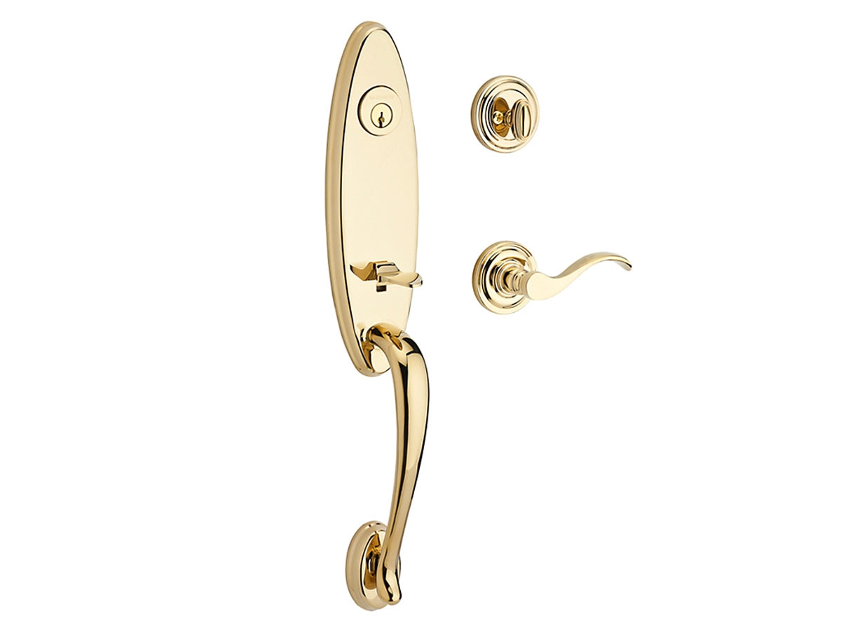 Baldwin Chesapeake Handleset Polished Brass 003