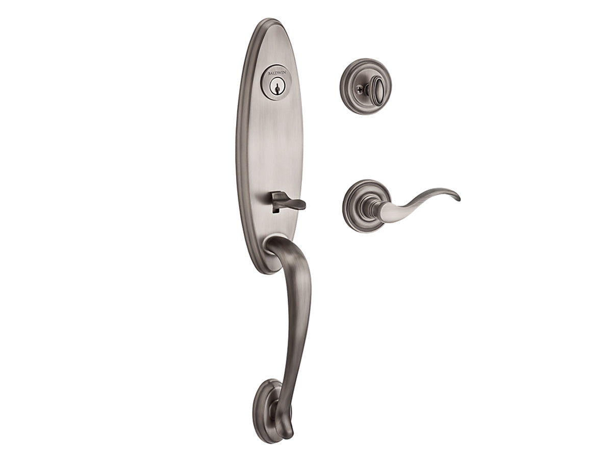 Baldwin Chesapeake Handleset Matte Antique Nickel 152
