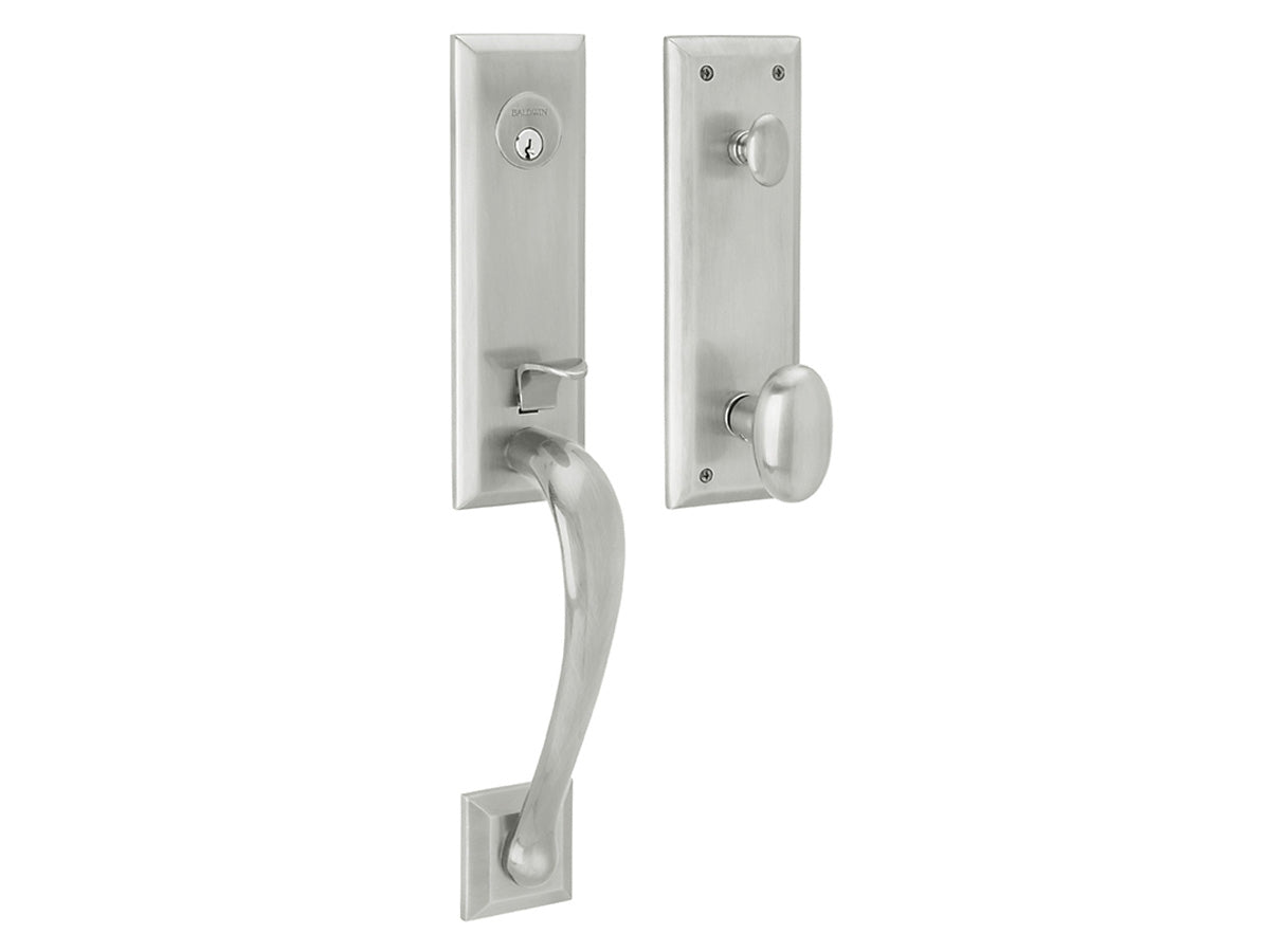 Baldwin Cody 3/4 Handleset Satin Chrome 264