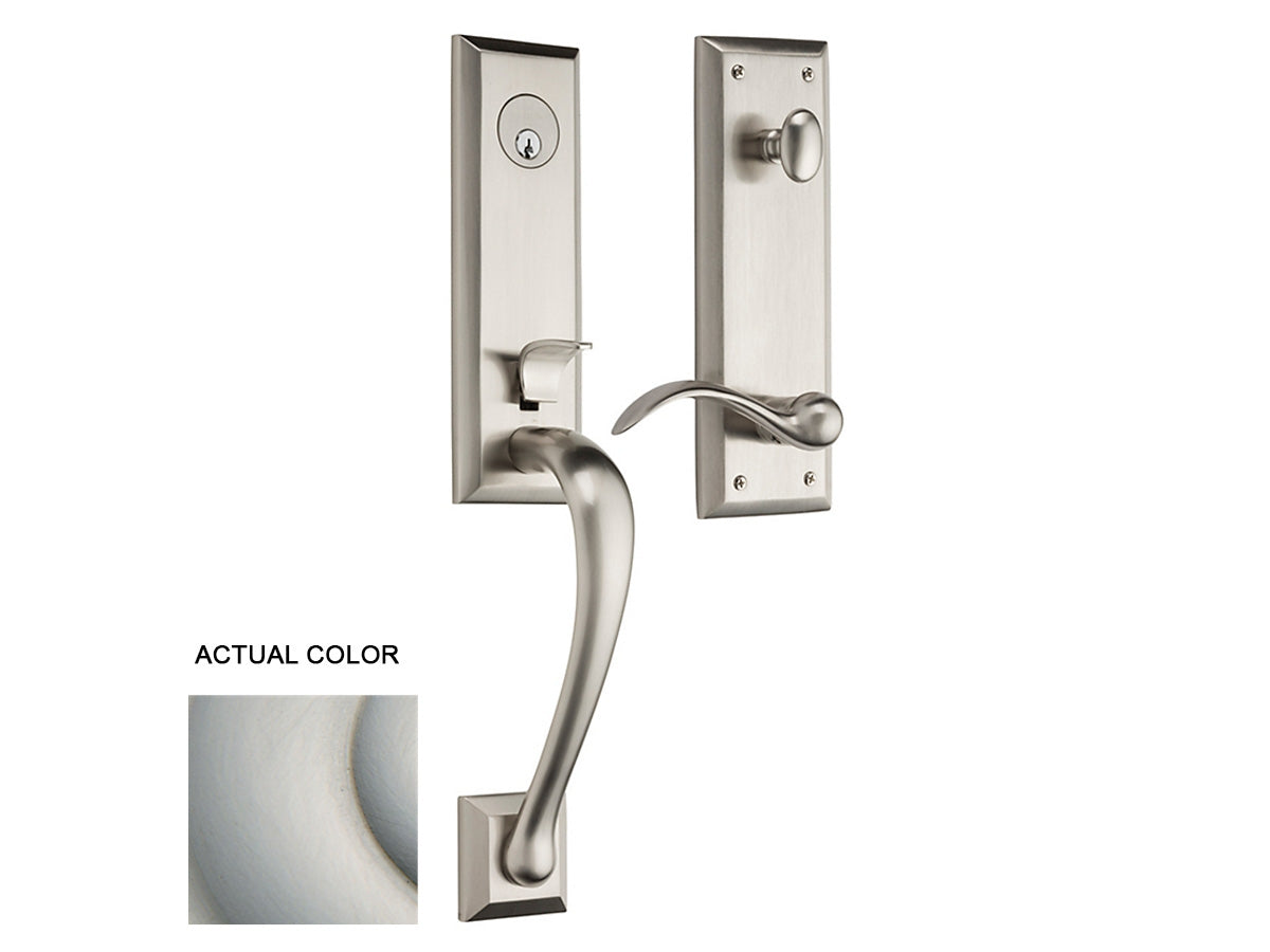 Baldwin Cody 3/4 Handleset Satin Nickel with Lifetime Finish 056