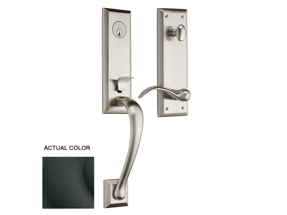 Baldwin Cody 3/4 Handleset Satin Black 190