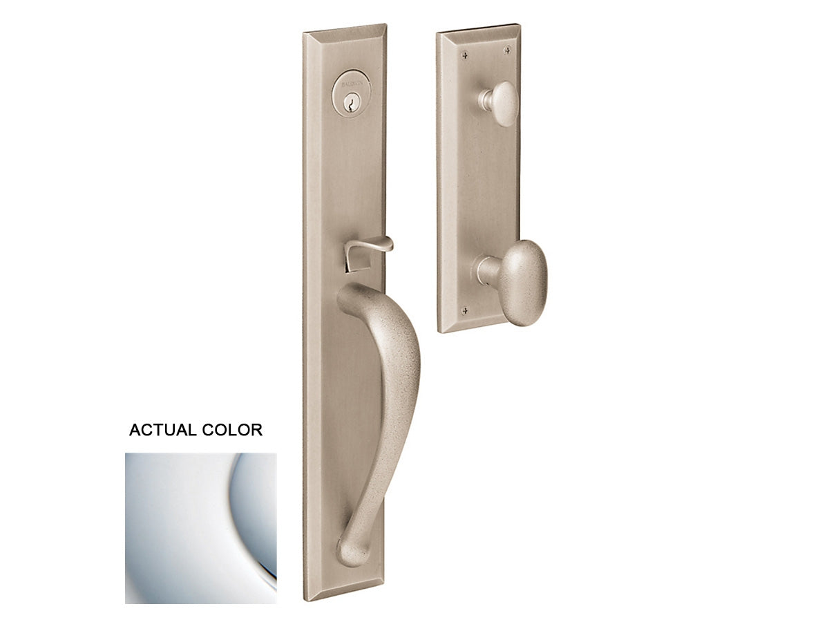 Baldwin Cody Full Handleset Polished Chrome 260