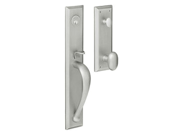 Baldwin Cody Full Handleset Satin Chrome 264