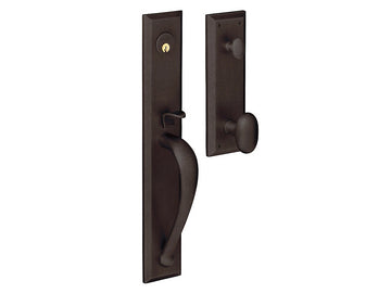 Baldwin Cody Full Handleset Distressed Venetian Bronze 412