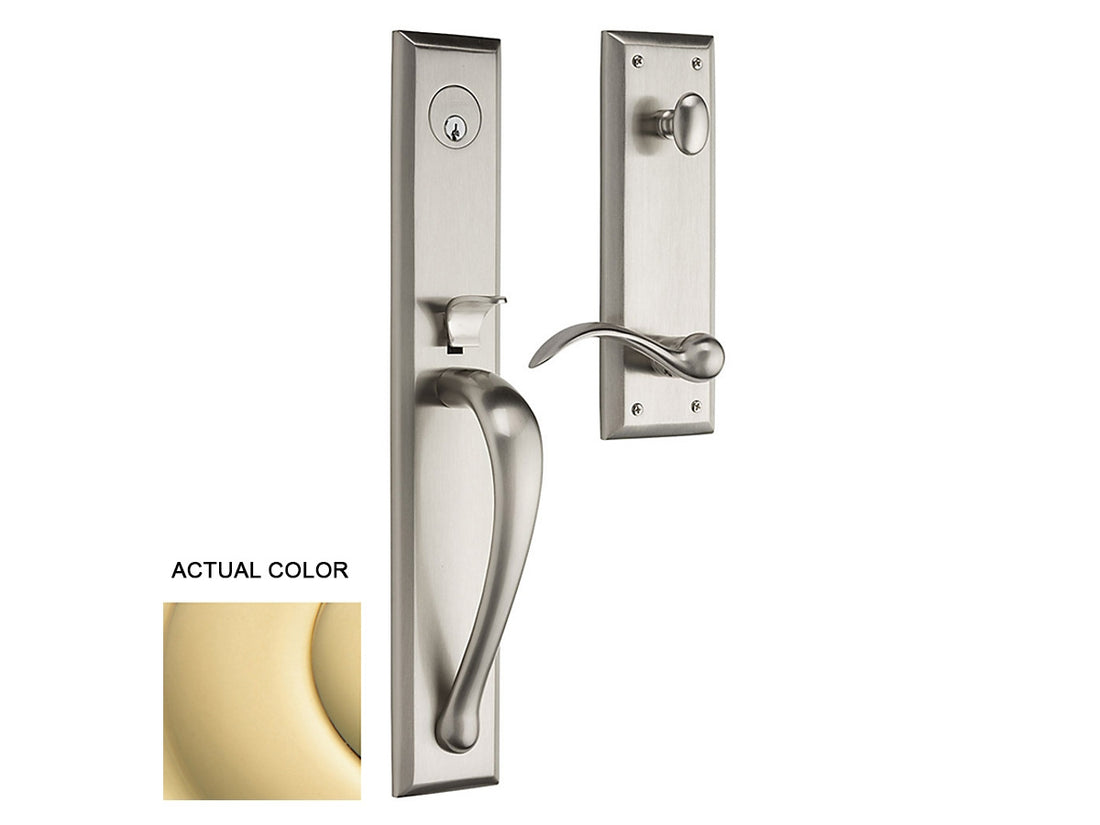 Baldwin Cody Full Handleset Non-Lacquered Brass 031