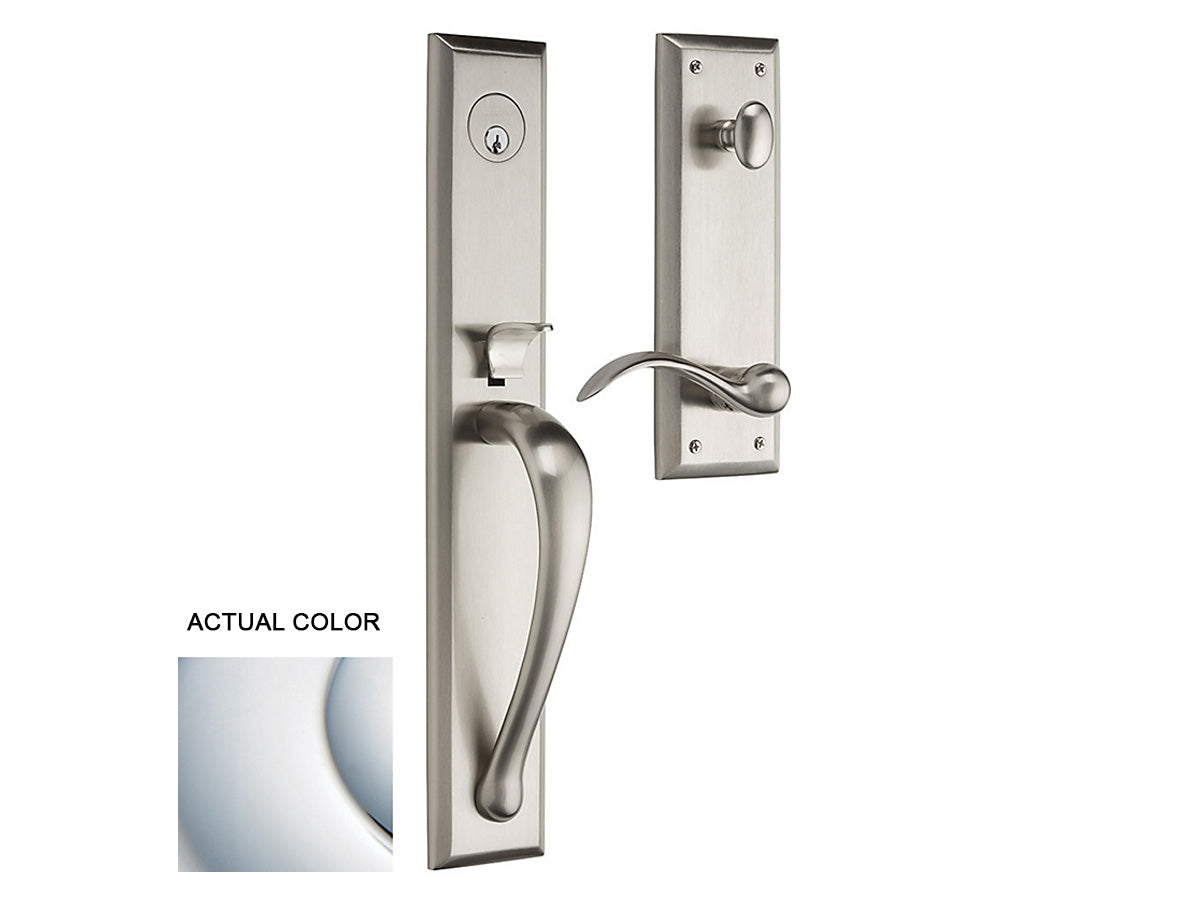 Baldwin Cody Full Handleset Polished Chrome 260