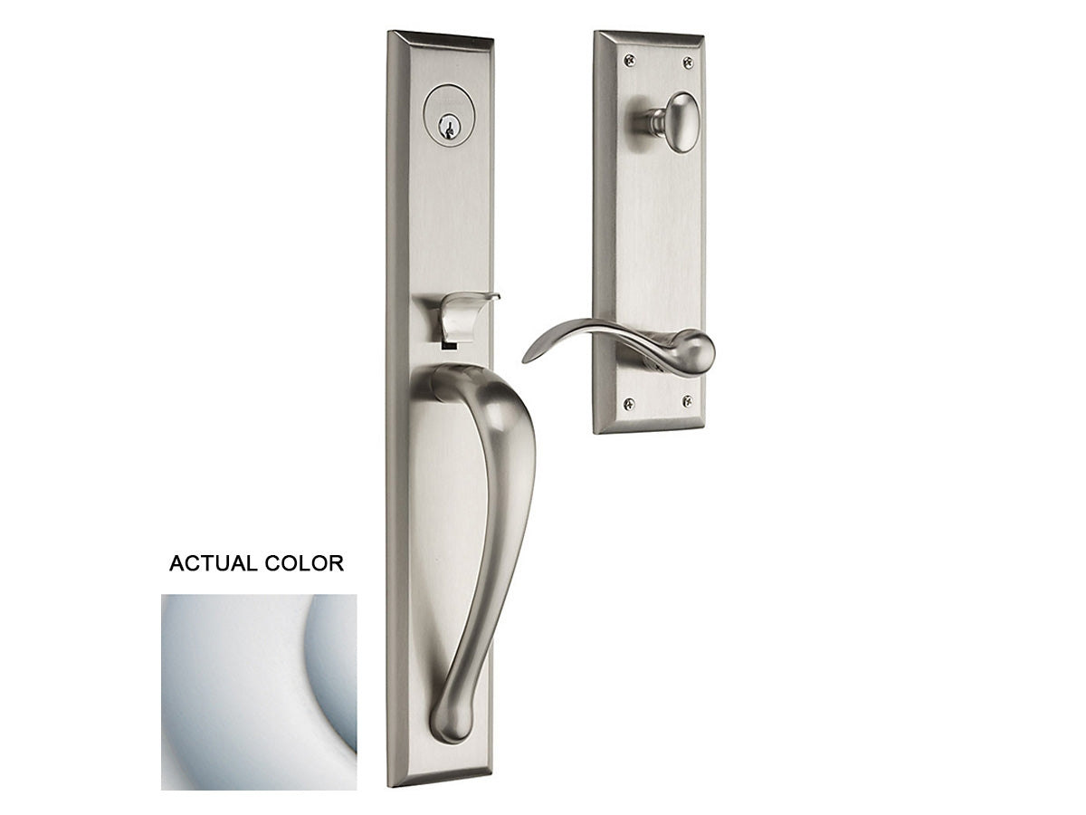 Baldwin Cody Full Handleset Satin Chrome 264
