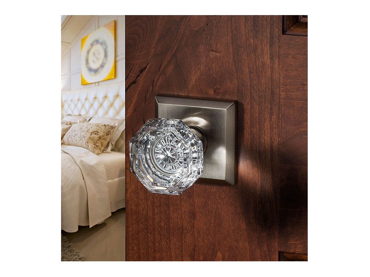 Baldwin Crystal Reserve Brass Interior Door Knob