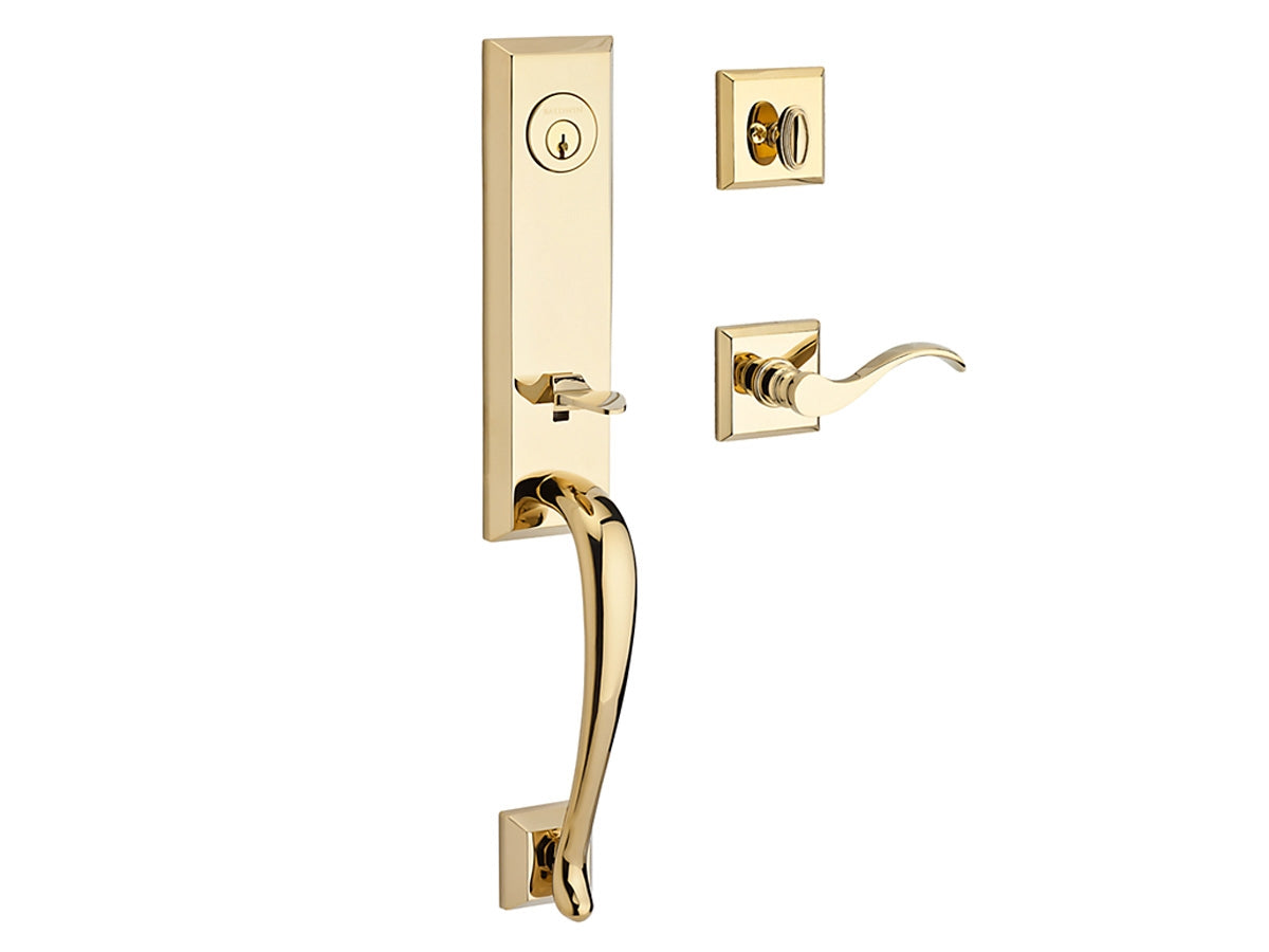 Baldwin Del Mar Handleset Polished Brass 003