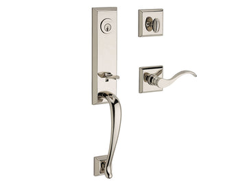 Baldwin Del Mar Handleset Polished Nickel 141