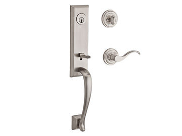 Baldwin Del Mar Handleset Satin Nickel 150