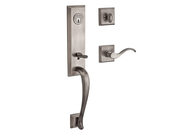 Baldwin Del Mar Handleset Matte Antique Nickel 152