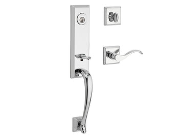Baldwin Del Mar Handleset Polished Chrome 260