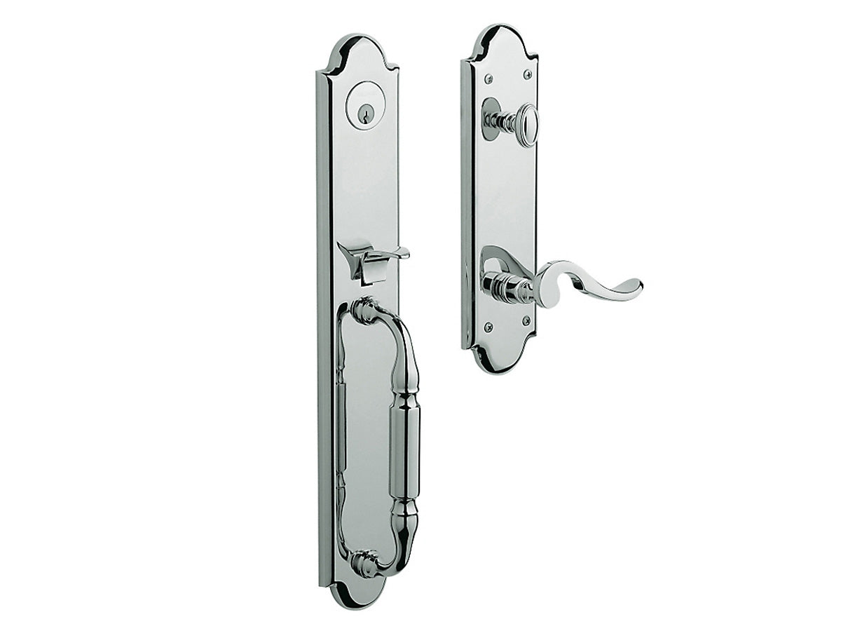 Baldwin Devonshire Emergency Egress Handleset Polished Chrome 260