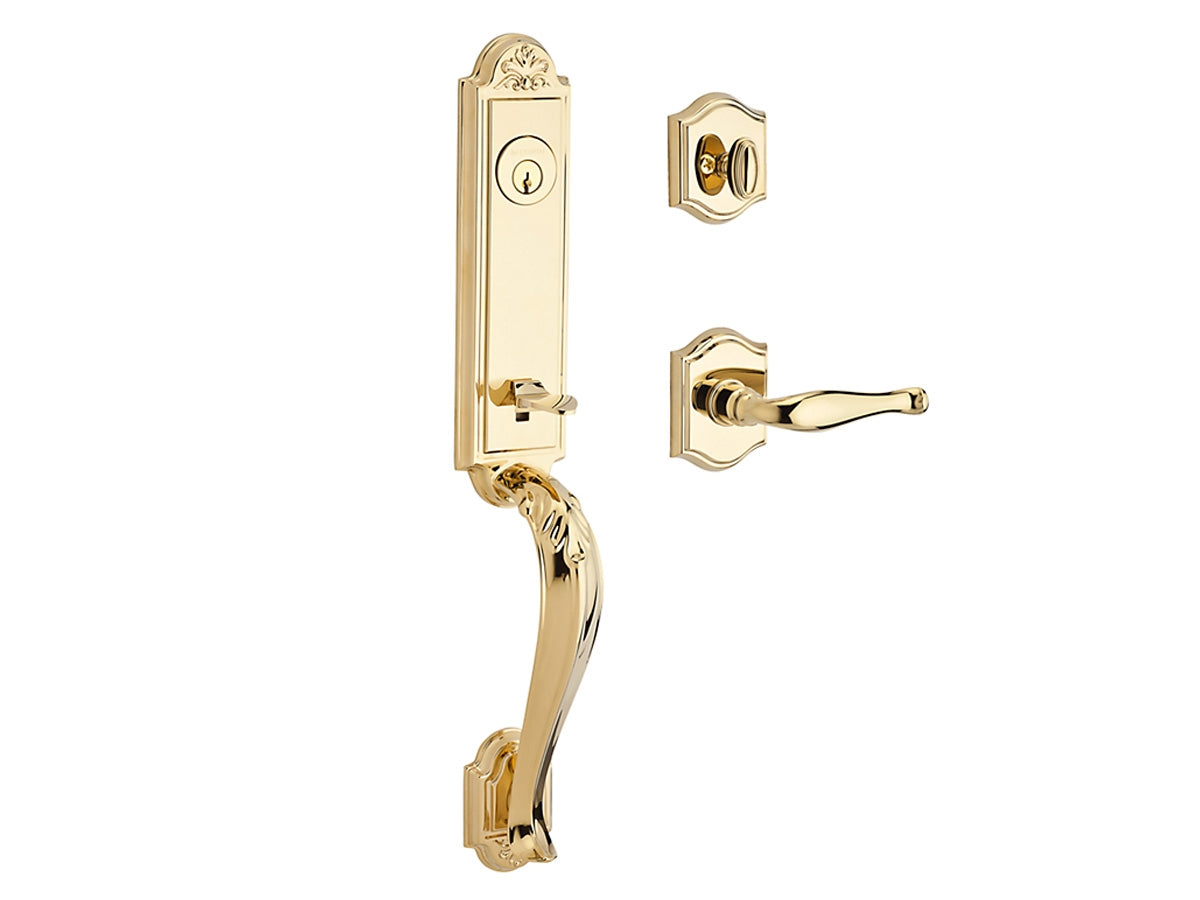 Baldwin Elizabeth Handleset Polished Brass 003