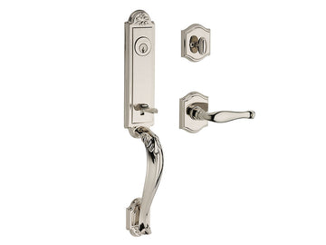 Baldwin Elizabeth Handleset Polished Nickel 141