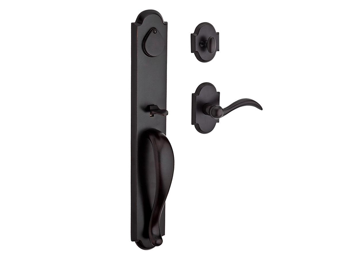 Baldwin Elkhorn Handleset Dark Bronze 481