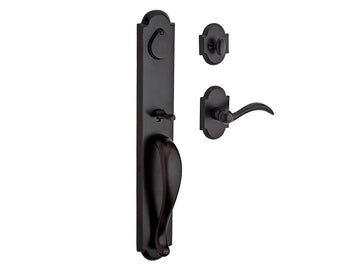 Baldwin Elkhorn Handleset Dark Bronze 481