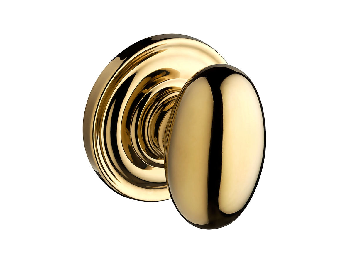 Baldwin Ellipse Reserve Brass Interior Door Knob