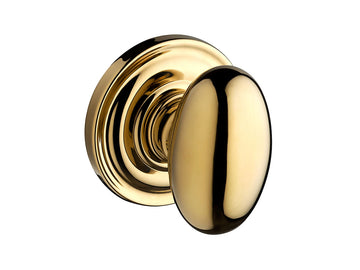 Baldwin Ellipse Reserve Brass Interior Door Knob