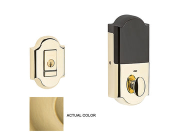 Baldwin Evolved Arched Deadbolt Satin Brass 040